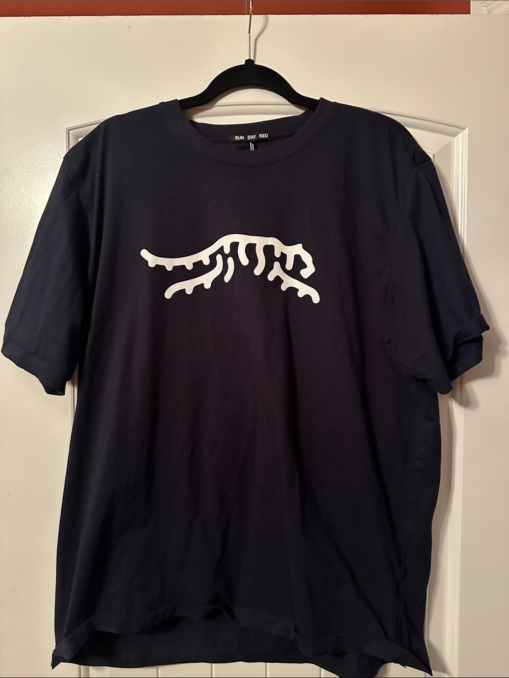 Sun Day Red Black Graphic Short-Sleeve Tee